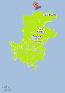 Principe Golden Weaver map
