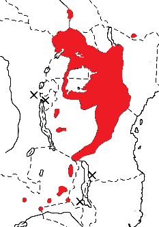 Cardinal Quelea map