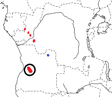 Black-chinned Weaver map