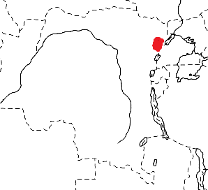 Yellow-legged Weaver map