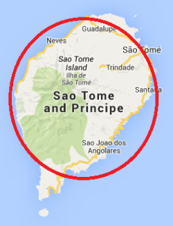 Sao Tome Weaver map