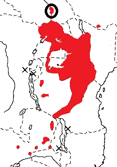 Cardinal Quelea map